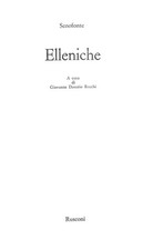 Elleniche Senofonte Rusconi