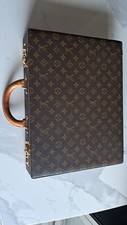 Presidente briefcase Louis Vuitton 1987 ottimo stato monogramma con istruzioni.