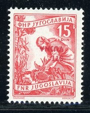 Trieste Zona B SASSONE #79a 15d Rosa Carmine INVERTITA IMBALLO ORIGINALE VEDI SCANSIONE $$$$