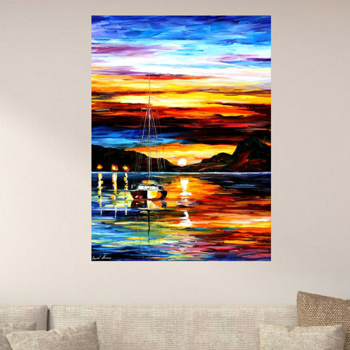 Leonid afremov drowned red - afremov,