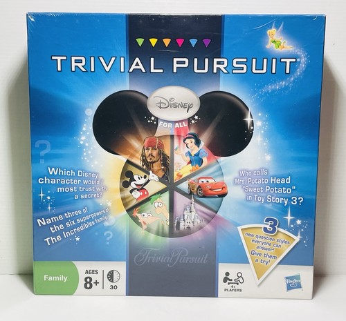 Trivial pursuit disney for all - pursuit,