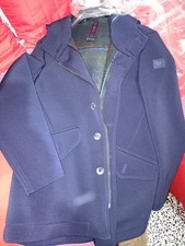 Giaccone Bob Tg.48 Blu Mod.Scuba Con Cappuccio