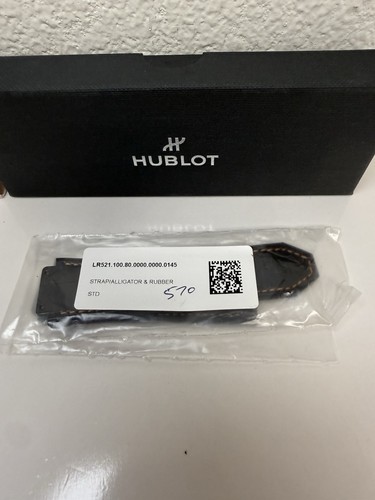 New hublot black - new, strap