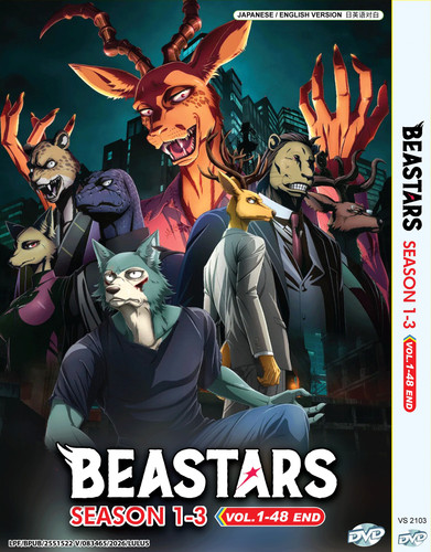 Anime dvd beastars - anime, 1-3