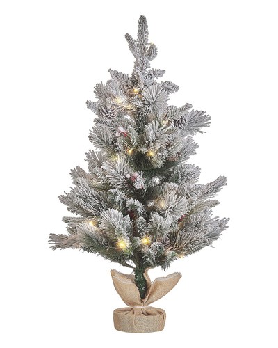 Albero natale innevato - natale,