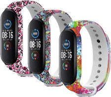 Compatibile Con Xiaomi Mi Band 7/Mi Band 6/Mi Band 5 Cinturini,Miband 7 Accessor