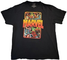 T-shirt nera Marvel Graphic