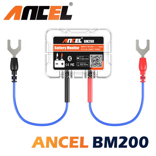 Ancel bm200 12v - bm200, battery