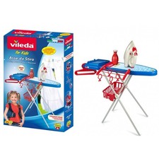Vileda asse da Stiro Giocattolo, con Tavolo, Ferro e Accessori