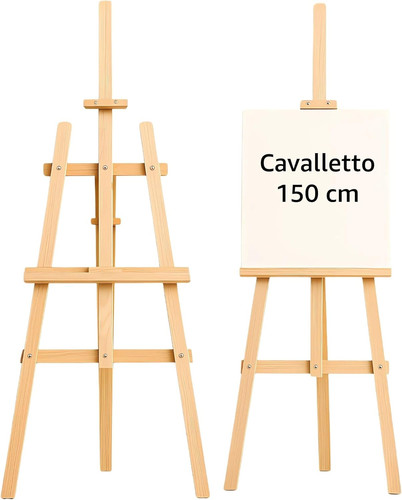 Cavalletto pittura legno - pittura, in