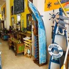 Canoa porta bottiglie