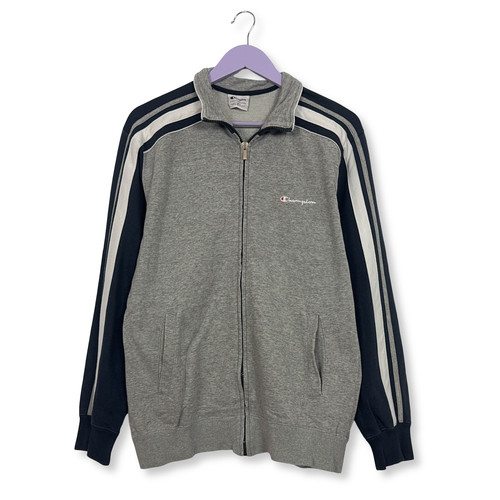 Felpa champion vintage grigia - felpa,
