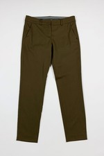 Sportmax code pantalone donna usato verde oliva W28 tg 42 fashion pants T8072