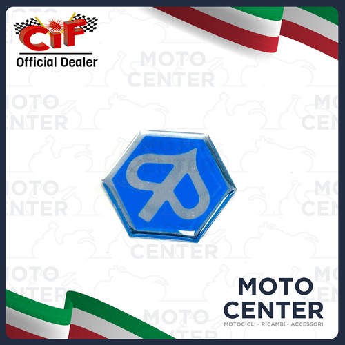 Scudetto piaggio esagonale - esagonale, in