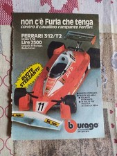 Pubblicità - Burago - Ferrari 312/T2 - 13x19 cm - Werbung Advertising 