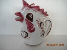 BOCCALE A GALLO DIPINTO A MANO