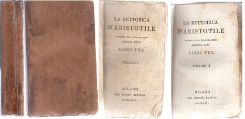 Rettorica d aristotile - la,