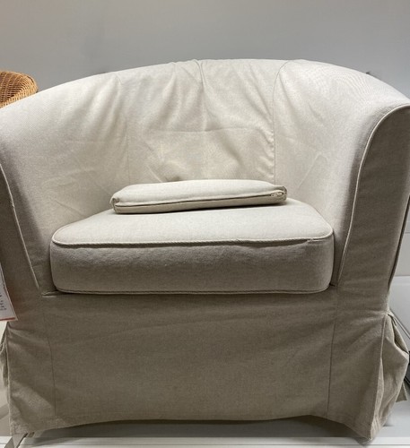 Fodera beige per - poltrona, ikea