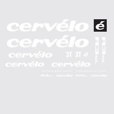 Cervelo R3SL Tipo 2 Decalcomanie Bici, Trasferimenti, Adesivi: Bianco n.9