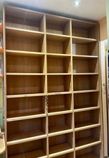 Libreria Alta Color Faggio Tre Moduli