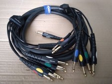 PROEL DEI HARD MULTICORE HIGH PERFORMANCE AUDIO CAVO. 8 X 6.3MM jACK