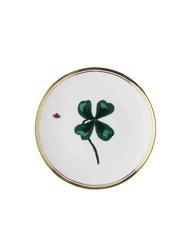 Piatto bordo oro - piatto, cm.17
