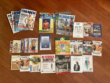 LOTTO LIBRI RIVISTE DIMAGRIRE DIETOLOGIA DIETA DIMAGRANTE CORSA RUNNING