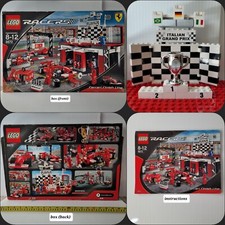 LEGO 8672 FERRARI Finish Line