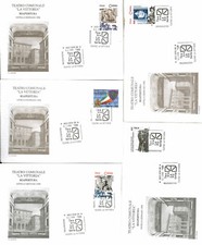 ANNULLO FILATELICO 5 BUSTE