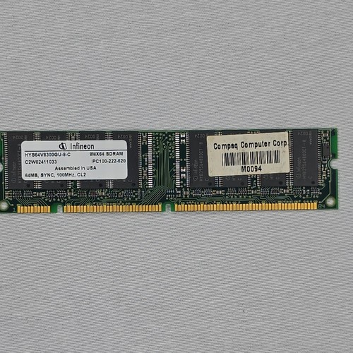 Infineon sdr sdram dimm - 64,