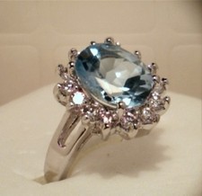 Anello donna TOPAZIO NATURALE