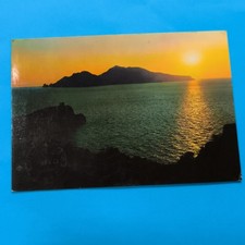 THE ISLAND OF CAPRI AT SUNSET