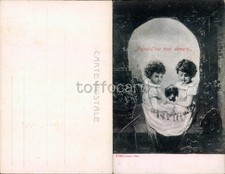 SURREALISMO FRANCIA TESCHIO TETE DE MORT BAMBINI-D16-54