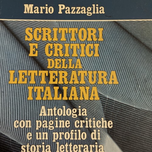 Scrittori critici della - e,