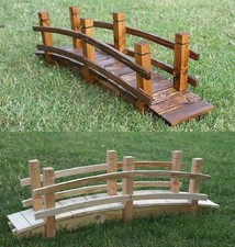 Ponte in legno decoro presepe