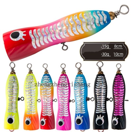 Pesca trolling legno popper - trolling,
