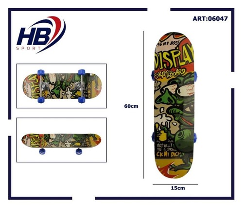Skateboard skate legno - skateboard,