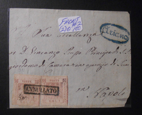 Italia italy 1858 napoli - italia,