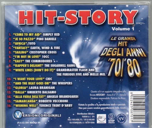 Hit story grandi - degli, 70