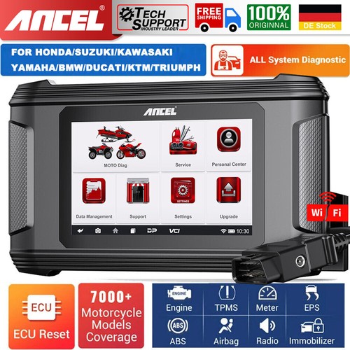 Ancel mt500 moto diagnostico - moto,