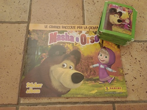Album figurine vuoto masha - vuoto,