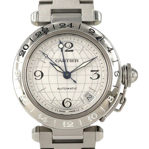 Autentico cartier pasha gmt - cartier,