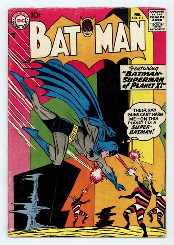 Batman 113 1958 1 - #113, 1°