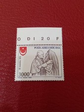 1980 Posta Aerea Vaticana Viaggi Papa Giovanni Paolo II PA n 72 L. 3000 Turchia