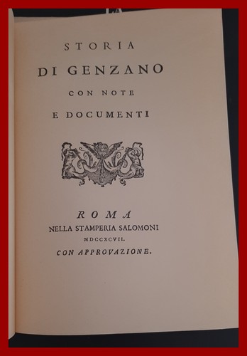 Storia di genzano - di,