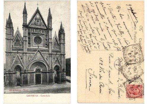 Cpa orvieto cattedrale - orvieto,