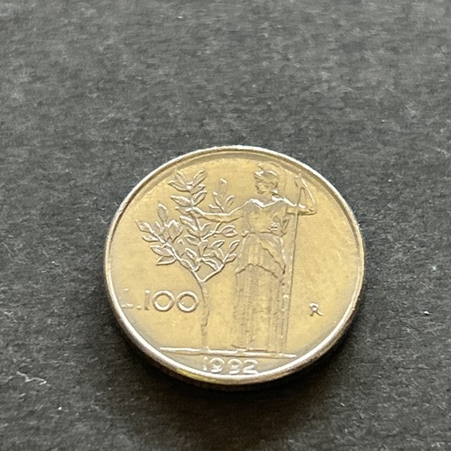 Moneta 100 lire italiana 1992 - 100,