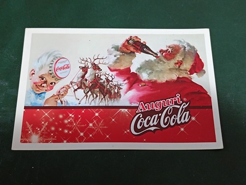 Cartolina coca cola natale - cartolina,