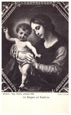 Vintage Postcard La Vergine