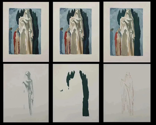 Salvador dali inferno canto - inferno, 10